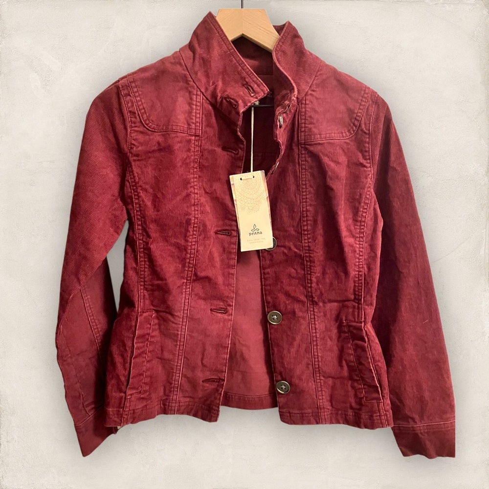 Prana Organic cotton Kara Corduroy Jacket XS NWT